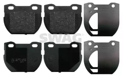 Комплект тормозных колодок, дисковый тормоз SWAG купить